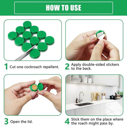 Cockroach Killer Gel - 12 Pieces Each Pack of 2 for Home Use  (2 x 12 Units)